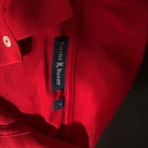 Psycho Bunny Vibrant Red Polo